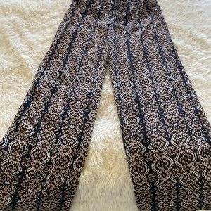 Forever 21 Boho Sheer Wide Leg Pants